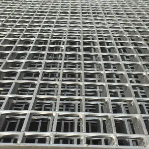 Materiale da costruzione di alta qualità saldato 304l Sus304 piano trappola di scarico porta stuoia griglia griglia in acciaio inox