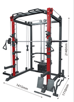 Usine d'équipements de fitness, machine Smith multifonctionnelle, équipement de fitness pour salle de sport, vente en gros d'équipements de musculation