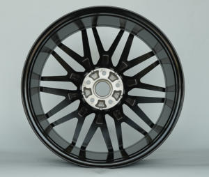 Venta Caliente en Existencia, 20X10.5 PCD 5X120 Delantero, Apto para <span class=keywords><strong>Audi</strong></span>, Mercedes-Benz, BMW X3/X4, Superficie Negra para Vehículos o Totalmente Negro - Product Image 3