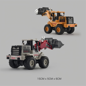 Camion de transport de voitures jouet pour enfants avec rampe mobile, véhicule de transport à rétrofriction pour jeu d'imitation et jeux imaginatifs pour tout-petits - Product Image 2