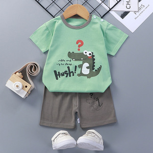 Conjunto de Pijamas de Manga Larga para Niños, Otoño 2021, Ropa para Niños y Niñas, Conjuntos de Ropa Infantil, Pijamas de Algodón - Product Image 4