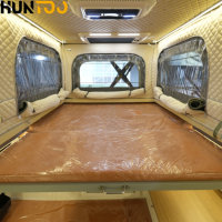 Caravane mobile de luxe Huntoo, mini-camping-car tout-terrain avec toilettes