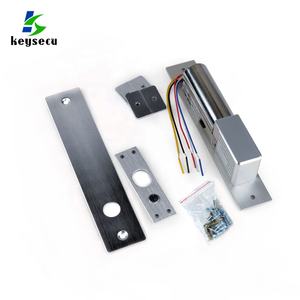 Serrure de <span class=keywords><strong>porte</strong></span> automatique intelligente de sécurité DC12V, contrôle d'accès, 5 lignes, temporisation, aimant électronique, verrouillage automatique à pêne dormant - Product Image 4