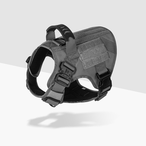 Harnais réglable simple en polyester pour chien de taille moyenne, gilet avec sangle et bande réfléchissante, accessoires pour chien - Product Image 1