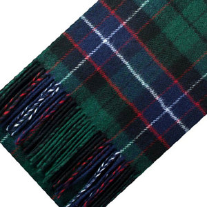 Bufanda Escocesa de Lana 100% Tejida a Mano de Primera Calidad para Mujer con Logotipo Personalizado y Servicio OEM, Accesorio de Invierno - Product Image 2