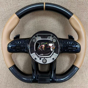 Volante de Fibra de Carbono en Oferta para <span class=keywords><strong>Mercedes</strong></span> Benz W204 W205 W213 W219 W222 A45 E63 Gle Gls Amg Gt C63 E63 S63 G63 - Product Image 6