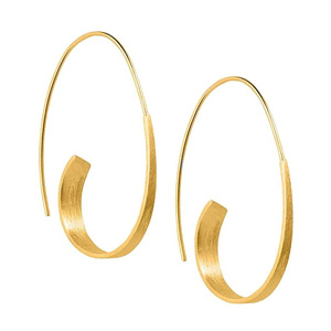 Orecchini a Cerchio Vintage con Perline per Donne, Stile Retrò, Gioielli di Moda all'Ingrosso - Product Image 3