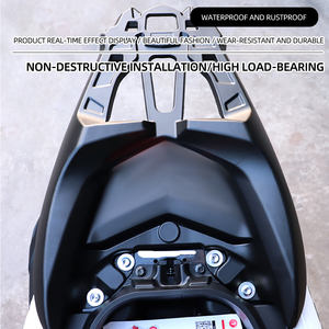 Trasero de la motocicleta equipaje de bastidores de carga titular, soporte de estante de Fender Rack para Yamaha Nmax 155 NMAX <span class=keywords><strong>125</strong></span> <span class=keywords><strong>N</strong></span>-<span class=keywords><strong>MAX</strong></span> 155, <span class=keywords><strong>2019</strong></span> - Product Image 5