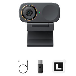 Insta360 Link 2C Pro Profesyonel 4K Web Kamerası HDR Mikrofon 1/1.3 inç AI İzleme Hareket Kontrolü Gürültü Engelleme - Product Image 5