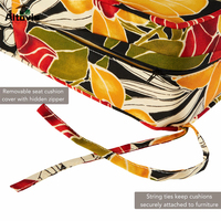Housses de rechange pour canapé multi-tailles coussin imperméable pour meubles de patio extérieur avec oreiller