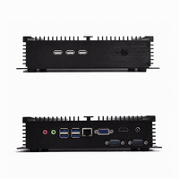 Partaker I3 endüstriyel PC çekirdek i5 4200U bilgisayar Win 10 Mini PC 12V Barebone sistemi