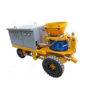 Nueva máquina neumática de gunita de hormigón seco y húmedo de 10m3/h para minería - Product Image 5