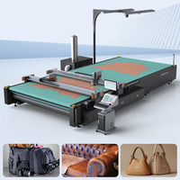 Máquina de corte digital de alta calidad para botas de caña alta, cortadora de planchas, zapatos de cuero de vaca para hombre y chaquetas