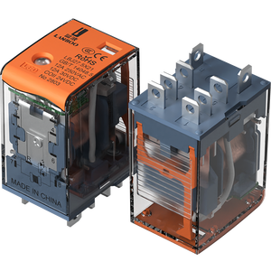 LANBOO Миниатюрный 12 В 24 В DC 220 В переменного тока катушка высокого качества 8-контактное 14-контактное гнездо общего назначения микро электромагнитное реле - Product Image 6