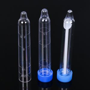 Vis Tube à essai de sédiment d'<span class=keywords><strong>urine</strong></span> Vis Collection d'<span class=keywords><strong>urine</strong></span> en plastique Tube à essai en plastique gradué Tube à essai transparent - Product Image 1