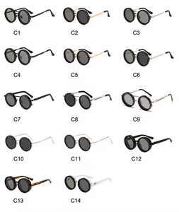 Lunettes de soleil polarisées à verres colorés réglables et faites à la main pour hommes et femmes, en métal, anti-UV, pour la pêche - Product Image 3