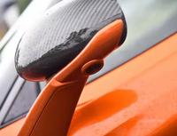 Cubiertas de Espejos Retrovisores de Fibra de Carbono Seca de Alta Calidad, Estilo OEM, para McLaren 720S - Negro Carbón, 100% Compatibles, Fácil Instalación