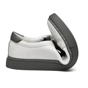 Chaussures de Skateboard pour Hommes en Cuir Véritable, <span class=keywords><strong>Baskets</strong></span> Décontractées Tendance, Plates et de Haute Qualité, Grandes Tailles 48 49 - Product Image 5
