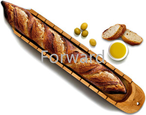 Rebanadora <span class=keywords><strong>de</strong></span> pan <span class=keywords><strong>de</strong></span> bambú <span class=keywords><strong>de</strong></span> grado alimenticio Baguette ingletada con juego <span class=keywords><strong>de</strong></span> cortadores <span class=keywords><strong>de</strong></span> sándwich - Product Image 3