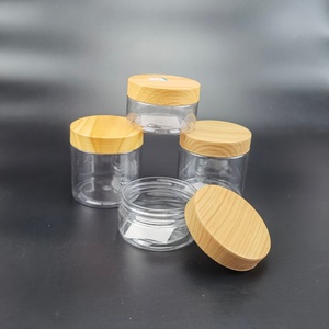 ขวดโหลใสทรงเหลี่ยมพลาสติกขนาด 8 ออนซ์ พร้อมฝาปิดคุณภาพสูง - Product Image 6