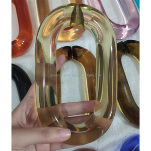 Customized Modern Acrylic Chain Wall Accents Handmade Modern <b>Ornamental</b> Resin Hanging for Home Decor Diwali Festival Ready - Product Image 1