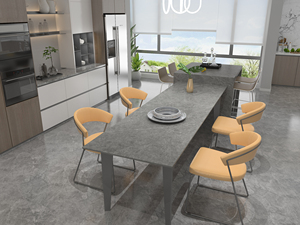 משטח עבודה למטבח מאבן סינטטית דמוית גרניט, שיש קוורץ משומש, במחיר סיטונאי - Product Image 2