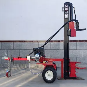 Schnelle Lieferung 35ton 1200mm Forst holz Maschinen industrielle Automatisierung Holz schneide maschine Holz spalter zu verkaufen