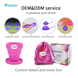 Disque menstruel lavable Furuize, nouveau design, convivial, économique, logo personnalisé accepté, disques menstruels réutilisables - Product Image 6