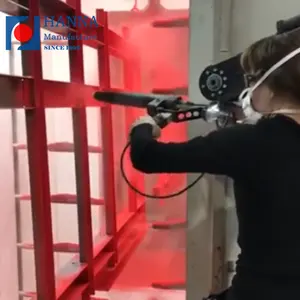 Robot spraying Full automatic painting system powder coating line
