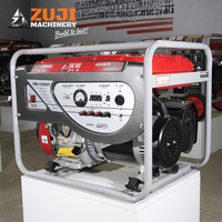 Générateur à essence ZUJI 12000T 8kW double tension 230V/400V, moteur en cuivre pur, puissance nominale 8kW, puissance maximale 8,5kW, moteur portable haute performance