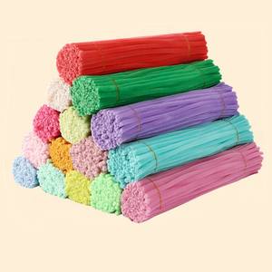 Nouvelle couleur barre épaisse Puzzle jouets tiges maternelle enfants/enfants bricolage à la main fuzzy fil tuyau nettoyant - Product Image 4