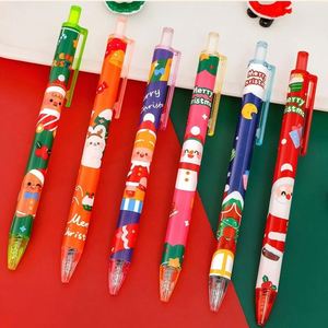 Stylo bille en plastique de Noël avec motifs Père Noël et rennes, stylos gel créatifs pour événements d'entreprise et cadeaux pour enfants - Product Image 3