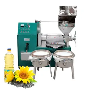Machines commerciales de fabrication d'huile de cuisson d'huile de tournesol presse à huile de plante de chanvre de tournesol à vendre