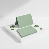 Álbum de Tarjetas de Felicitación con Grabado en Relieve, Tamaño Compacto, de Primera Calidad, con Tapa Blanda y Diseño Personalizado, para Tarjetas de Fidelización y Promociones