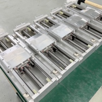 Actionneur à vis à billes Pi Custom 168, largeur 1250 mm, course, synchronisation, salle blanche, OEM pour machine d'emballage automatisée de préhension et de placement