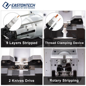 EW-06F-2 Automatischer Koaxialkabel-Abisolierer RG400 Kabel-Draht-Koaxial-Abisoliermaschine 1,5-9,5mm AD Kabelherstellungsausrüstung - Product Image 4