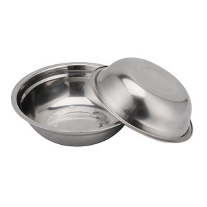 Bán buôn thép không gỉ súp & salad <span class=keywords><strong>Bowl</strong></span> đa-kích thước và đa chức năng Stackable lưu trữ và trộn bát - Product Image 3