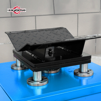 Simulateur de suspension de véhicule Xinjintuo 2.5KW 220V, réglable en hauteur, avec roulettes pivotantes, simulateur de route pour châssis d'atelier