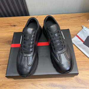 Sepatu Lari Kasual Olahraga Berkualitas Tinggi Desain Tren Baru 2026 Grosir untuk Pria, Sepatu Fashion Kulit - Product Image 2