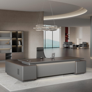 KMJ Ofis Modern CEO Yönetici L Şeklinde Bilgisayar Yöneticisi Çalışma İstasyonu Çalışma Mobilyaları Lüks Masalar Oda Masa Tasarımı için - Product Image 1