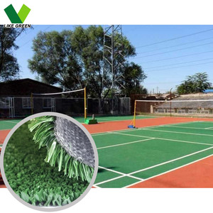 Césped Artificial Multideportivo de 16 mm Relleno de Arena, Césped Sintético para Tenis, Softbol, Rugby, Alfombra para Campo de Juego - Product Image 6