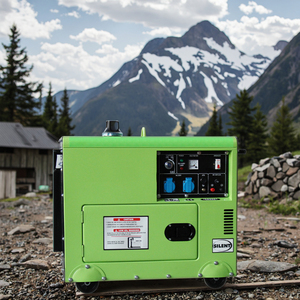 Groupe électrogène domestique compact bi-énergie (GPL et essence) triphasé 380V avec ATS, options de 2KW à 8KW - Product Image 4