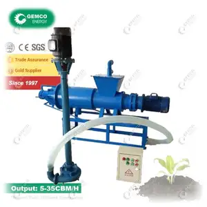 Animal Waste fertilizer cow slurry dewatering manure machine manure dryer machine dewat (I3)