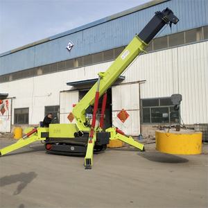 8 Ton gru a ragno cingolata idraulica 360 giradischi gru cingolata Flying Boom Mini Spider Lifting - Product Image 4