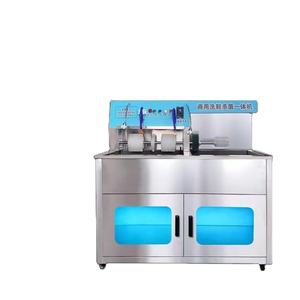 Otomatik deri Sneakers ayakkabı Washin sterilizasyon makinesi ticari paslanmaz çelik spor ayakkabı yıkama kurutma ekipmanları - Product Image 1