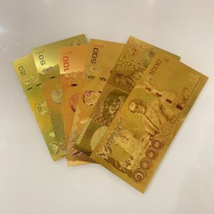 ชุดธนบัตรจำลองดีไซน์<span class=keywords><strong>ใหม่</strong></span>ของไทย 6 ใบ <span class=keywords><strong>20</strong></span> 50 100 500 1000 ชุบทอง 24K แบบเคลือบสองด้าน สำหรับงานอีเว้นท์และปาร์ตี้ - Product Image 3