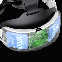 Sangle de charge pour casque Meta Quest 3 VR, accessoires VR, bandeau de charge pour casque VR