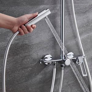 Juego de Ducha de Acero Inoxidable Contemporáneo Europeo, Cabezal de Ducha de Lluvia de Cerámica para Uso en Hoteles, Grifo de Baño Moderno con Acabado Europeo - Product Image 6