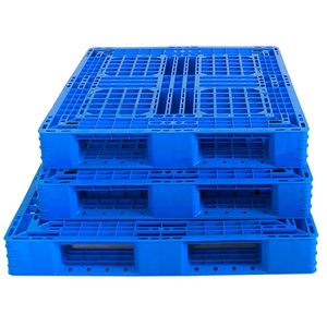 Paletas de Plástico Reciclado Ventiladas de Doble Deslizamiento de 1200*1000*150 mm - Product Image 1