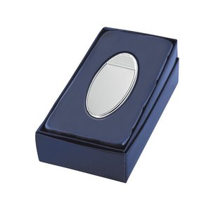 Presse-papiers ovale en métal avec clip, accessoire de bureau - Product Image 2